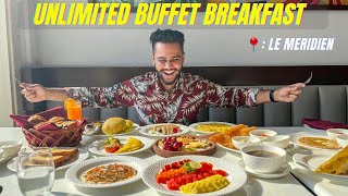 Unlimited Breakfast Buffet  Le Meridien  Ft Nom Nom Foodie [upl. by Lesser]