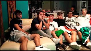 RIGORI ITALIA INGHILTERRA LIVE REACTION CAMPIONI D’EUROPA🇮🇹🇮🇹🇮🇹🇮🇹 [upl. by Beulah]