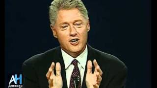 1996 Presidential Debate Bill Clinton vs Bob Dole [upl. by Nesnej430]