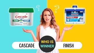 Finish vs Cascade Dishwasher Cleaner  Which One Cleans Better [upl. by Kristie206]