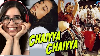 Chaiyya Chaiyya REACTION  Shahrukh Khan Malaika Arora  Dil Se  Sukhwinder Singh Superhit Song [upl. by Aneris]