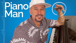 How To Play Piano Man On Harmonica A StepByStep Lesson Guide [upl. by Chandal]