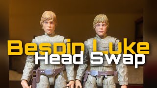 How to make the Ultimate Bespin Luke Skywalker Black Series Custom figure [upl. by Yetah]