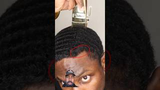 Hears how you get to cut your cowlick reaction explore 360jeezy 360waves shortvideo viral [upl. by Tloc]