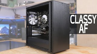 New Fractal Define Mini C  Build  Review [upl. by Einafets]