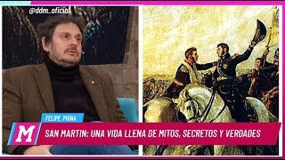 Felipe Pigna habló de la vida oculta de San Martín [upl. by Ty]