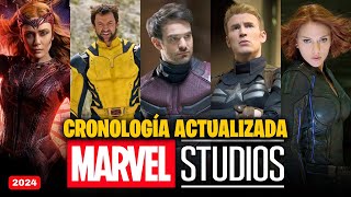 🚨2024 Cronología MARVEL STUDIOS  ORDEN CORRECTO de las SERIES y PELÍCULAS del UCM 🔥 Daredevil [upl. by Yltsew]