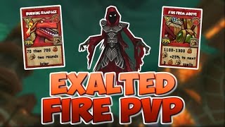 Wizard101 Exalted Fire PvP 6 Super Ultra Mega Coach [upl. by Otrebliw24]