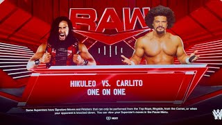 Hikuleo Vs Carlito [upl. by Adams]