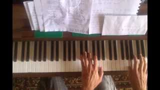 Puisque tu pars JJGoldman  piano Cover Accords [upl. by Marcia]