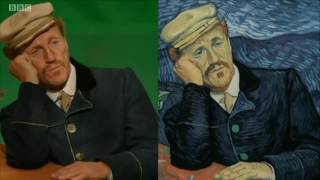 BBC piece about Loving Vincent the world’s first fully painted feature film [upl. by Yajnas]