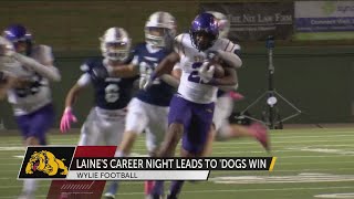 Laines career night leads Wylie to dramatic victory [upl. by Rednasxela]