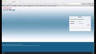 Oracle Access ManagerOAM 11g amp PeopleSoftPSFT SSO integration Demo [upl. by Aiduan]