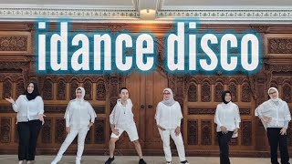 idance disco  line dance demo by The Ladies [upl. by Moise]