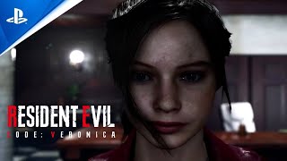 RESIDENT EVIL CODE VERONICA REMAKE  Trailer PS5 FANMADE [upl. by Rempe177]