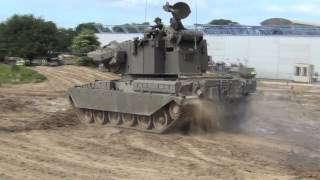 Duxford Tanks Chieftain Marksman 17062012 [upl. by Bradleigh]