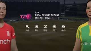 🏏T20 World Cup Women Group B ENGLAND 🏴󠁧󠁢󠁥󠁮󠁧󠁿 Vs South Africa 🇿🇦 [upl. by Curt]