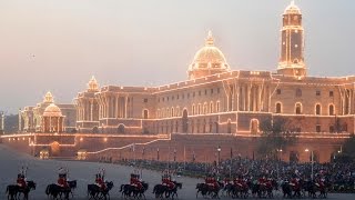 Beating The Retreat Ceremony 2015  PMO [upl. by Otes]