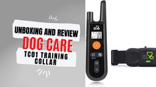 ieGeek TC01 Rechargeable Dog Training Collar Instructions [upl. by Oeht634]