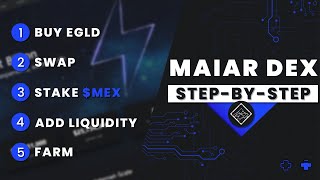 Maiar Exchange  Step by Step Guide [upl. by Dry712]