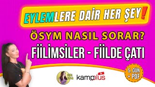 Kampplus 5 GÜN l Fiilimsiler  Fiilde Çatı l Eylemlere Dair Her Şey❗️ tyt2023tayfa tyttürkçe [upl. by Enailuj]