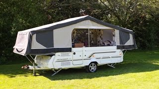 2015 Pennine Pathfinder folding camper review Camping amp Caravanning [upl. by Refinney455]