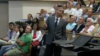 The Moment CERN Scientist Announces Higgs Boson God Particle Discovery [upl. by Anitnas]