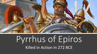 Pyrrhus of Epiros killed in action in 272 BCE [upl. by Jemena]