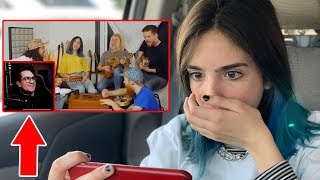 BRENDON URIE REACTED TO MY MUSIC VIDEO [upl. by Ivets]