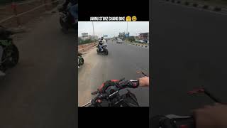 Bike Change Jannu Stunz 😝😅 jannustuntz aamirmajid shortfeed bikerider vlog [upl. by Senecal]