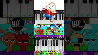 Fun Time Incredibox Sprunki Vs Humpty Dumpty  Easy Piano Tune shorts [upl. by Nylrebma]