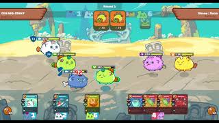 Axie Infinity  Team AAP  APA Strategy vs Reptile Beast PlantRBP Paano manalo sa Axie Infinity [upl. by Salema]