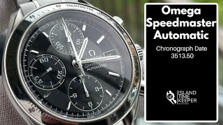 Omega Speedmaster Automatic 351350  Unboxing with Review and Information [upl. by Marten]