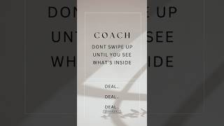 Big savings and great deals on coach bags coach coachbags coachhandbag coachhandbagoriginal [upl. by Haerb903]