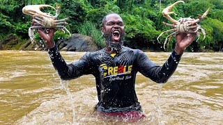 Epic Mud Crab Catch And Cook After The Storm [upl. by Giffard]