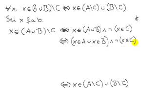 Beweis einer Mengengleichheit [upl. by Atikan]