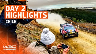 Day 2 Highlights  WRC Rally Chile Bio Bío 2024 [upl. by Hegyera]