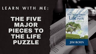 The Five Major Pieces to the Life Puzzle  Lifestyle Part 1 [upl. by Annaert508]