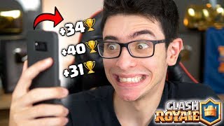 É MUITO FÁCIL SUBIR TROFÉUS COM ESSE DECK NO CLASH ROYALE [upl. by Enyt921]