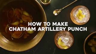 How To Make Chatham Artillery Punch [upl. by Adnyc322]