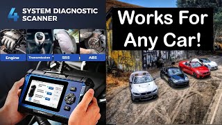 TOPDON AD600S Scan Tool Review OBD2 Diagnostic Scanner For Any Vehicle ArtiDiag600 S [upl. by Nrublim]