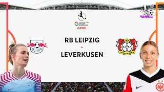 ⚽ RB Leipzig vs Leverkusen ⚽  Frauen Bundesliga 11172024  PES 2024 [upl. by Ahsatin]