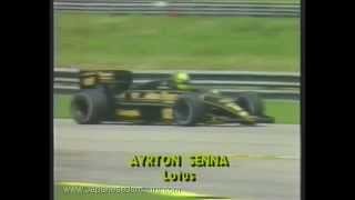 Brazilian Grand Prix 1986 with Senna Prost Mansell [upl. by Aynik]