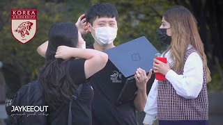 becoming friends with koreans only using english  social experiment [upl. by Llertnac]