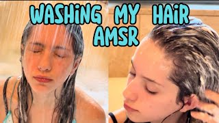 ASMR Washing My Hair [upl. by Erreit]