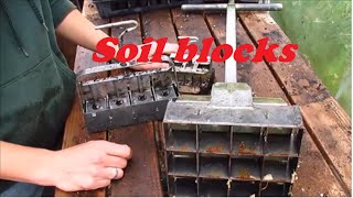 How to Use a Soil Blocker for Seedlings and Plant Starts [upl. by Attenra]