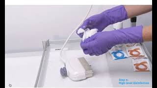 Tristel Trio system for High Level Disinfection of TOETEE probes [upl. by Arutek]