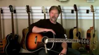 Official Washburn WSD5240 Solo Deluxe Acoustic Guitar Demo [upl. by Finley613]