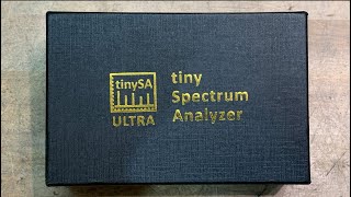 1325 TinySA ULTRA Spectrum Analyzer a first look [upl. by Otxilac678]