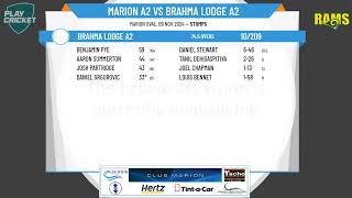 Marion A2 v Brahma Lodge A2 [upl. by Agnot383]